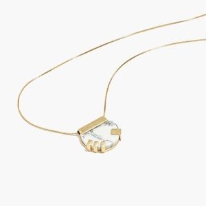 Madewell stonehold necklace